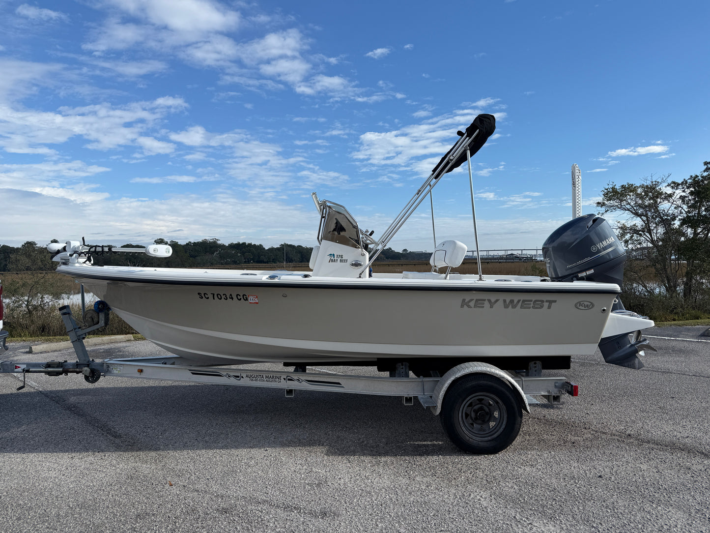 17' 2013 Key West 176 Bay Reef