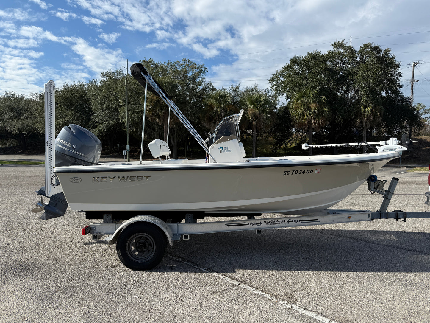 17' 2013 Key West 176 Bay Reef