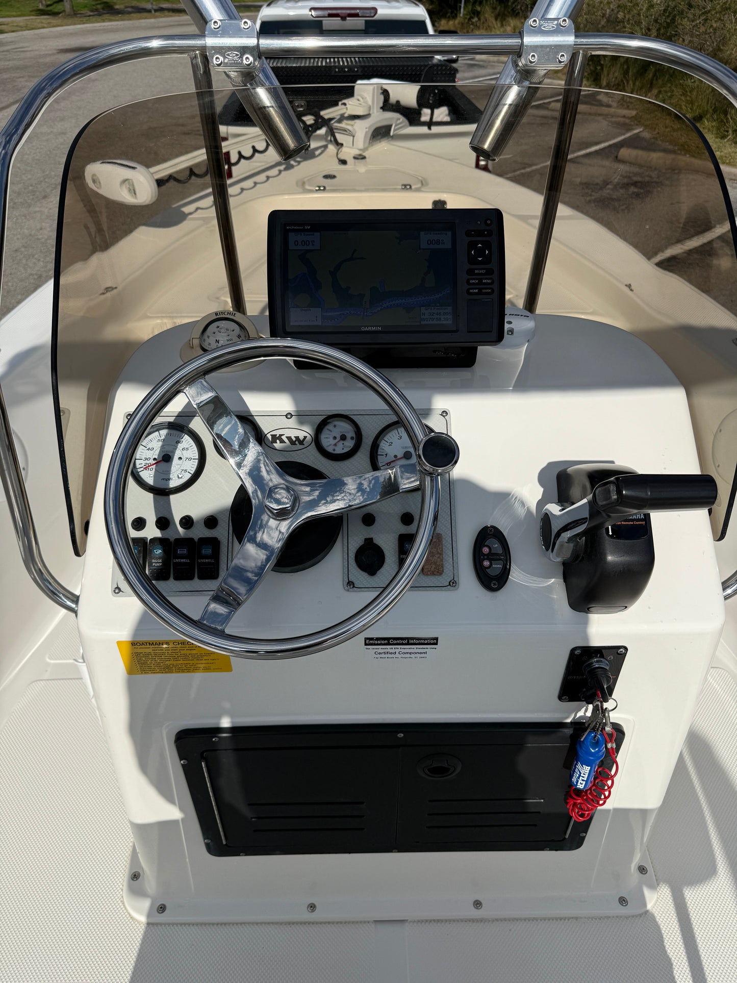 17' 2013 Key West 176 Bay Reef